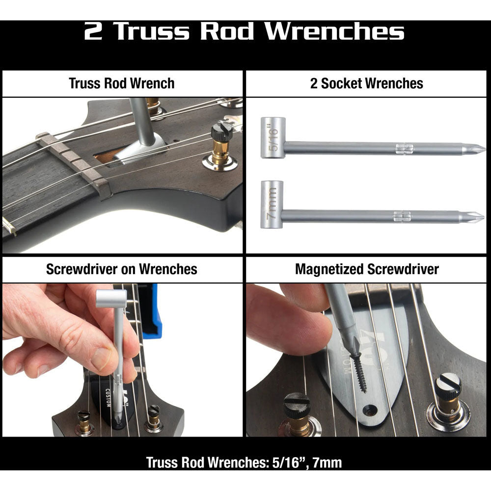 Music Nomad PRS Guitars 18-Piece Tool Kit for Guitar Repair and Maintenance — view 6