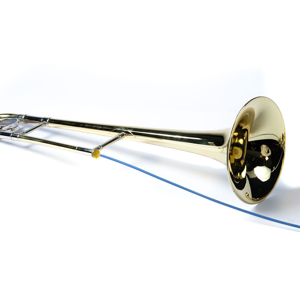Music Nomad Premium Vinyl Free Trombone Snake Brush 112cm with Tangle-Free Design and Waterproof Liner — view 6