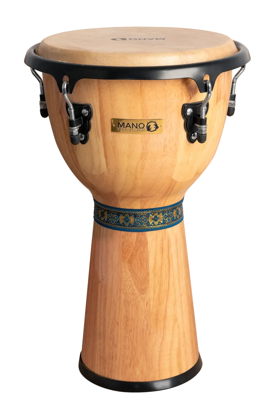 Mano 12" Tunable Djembe - Natural Wood Shell