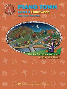 Piano Town Halloween Level 4 by Diane Hidy & Keith Snell, 16 pages, Neil A. Kjos Music Company