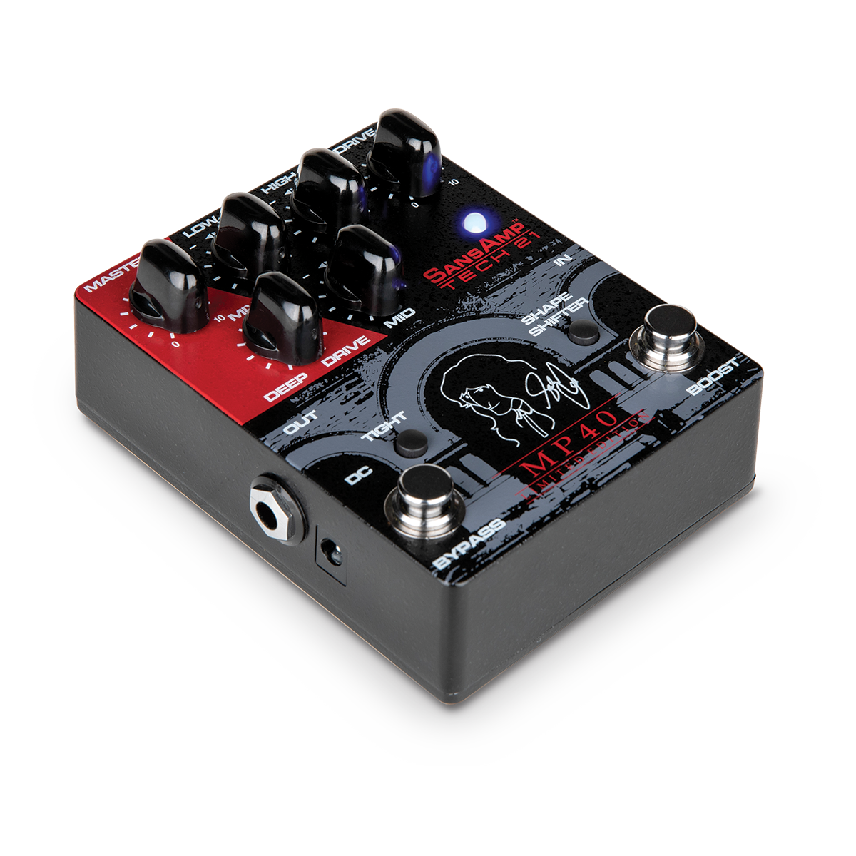Tech 21 SansAmp MP40 Limited Edition Geddy Lee Signature 40th Anniversary Pedal — view 3