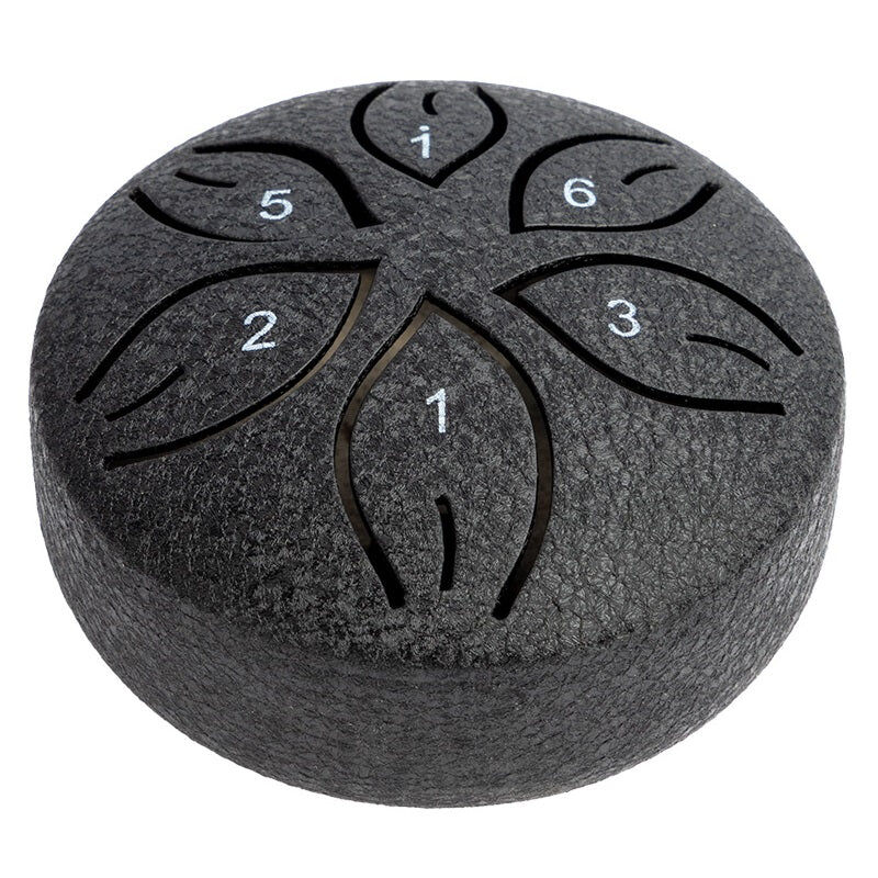 Mano Percussion 3" Tongue Drum - C Diatonic Scale, Steel-Titanium Alloy, 6 Hand-Tuned Notes, Multiple Colors Available — view 6