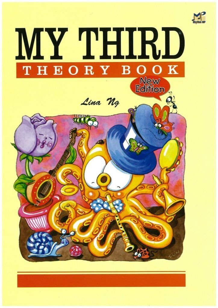 My Third Theory Book by Rhythm MP - 40 Pages of Exercises and Games for Grade 1 Theory
