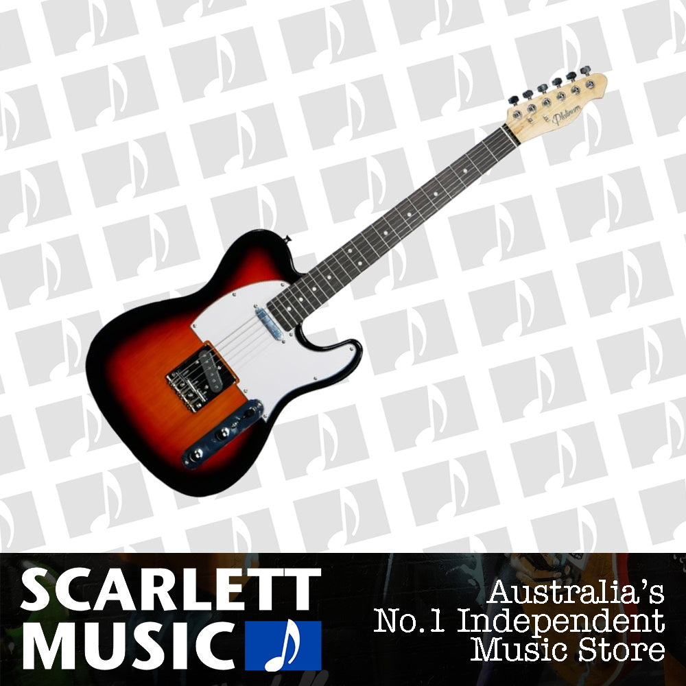 Monterey MPT-60TSB Platinum Electric Guitar Tobacco Sunburst — view 2