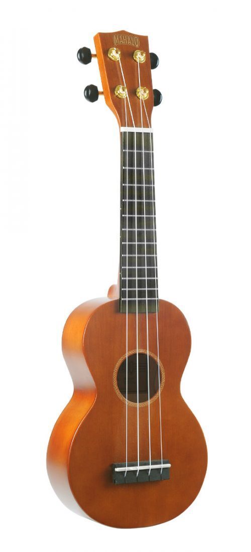 Mahalo Rainbow Series Soprano Ukulele (Transparent Brown)
