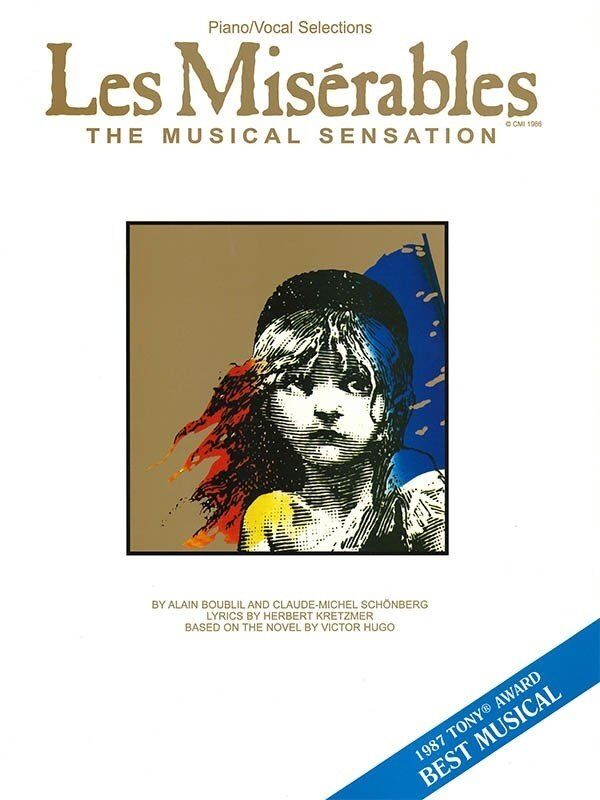 Les Miserables Vocal Selections Piano & Keyboard Songbook