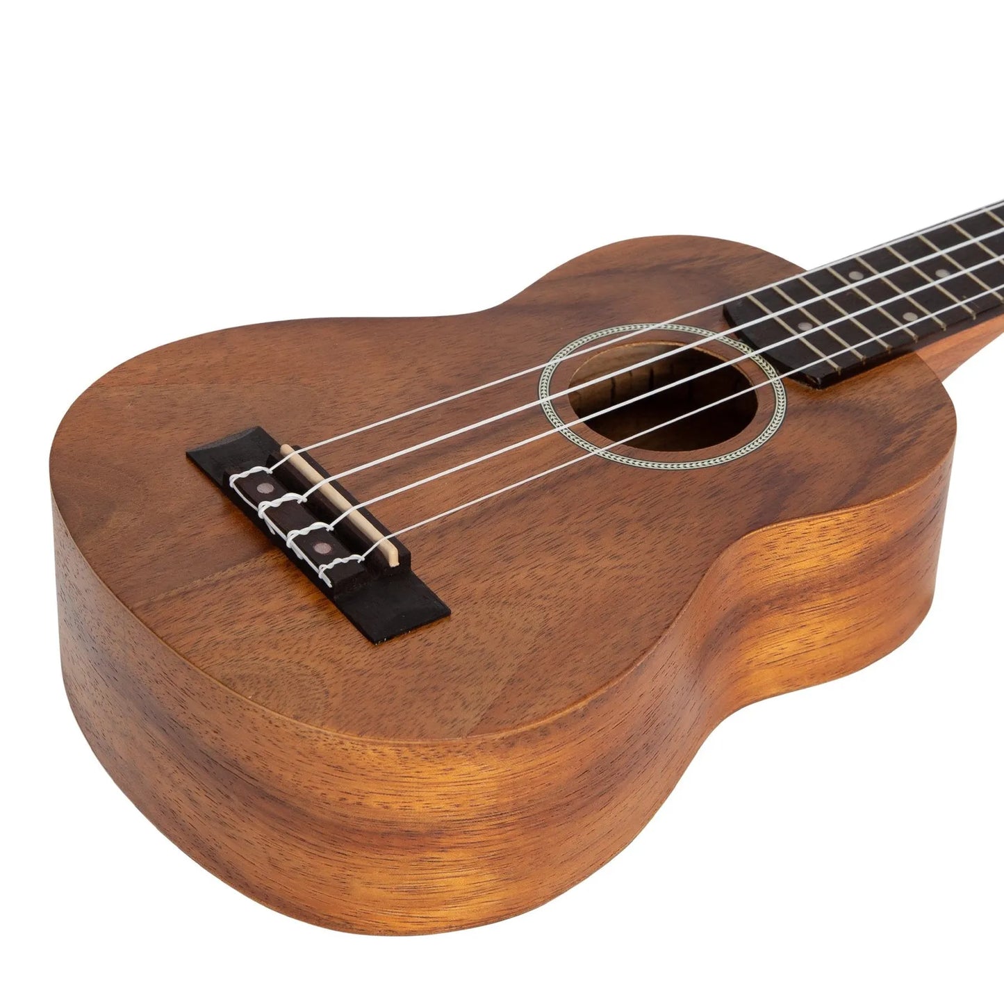 Mojo B80 Series All Bubinga Soprano Ukulele Natural Satin MSU-B80-NST — view 6