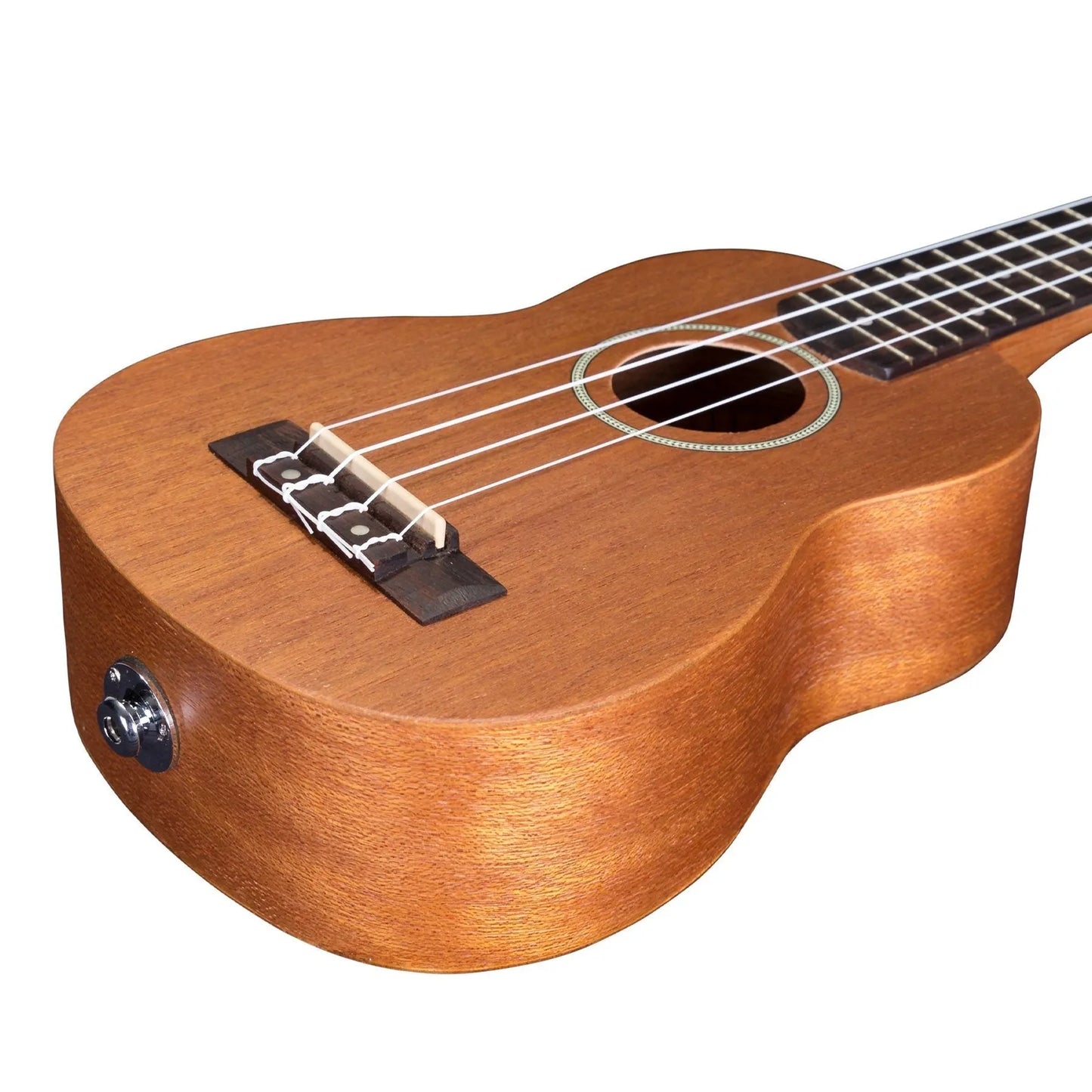 Mojo ME10 Series All Meranti Electric Soprano Ukulele Natural Satin — view 6