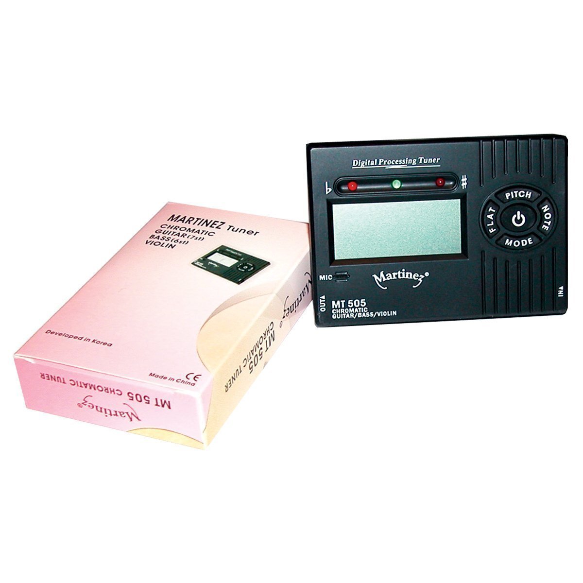 Martinez Automatic Chromatic Guitar Bass and Violin Tuner