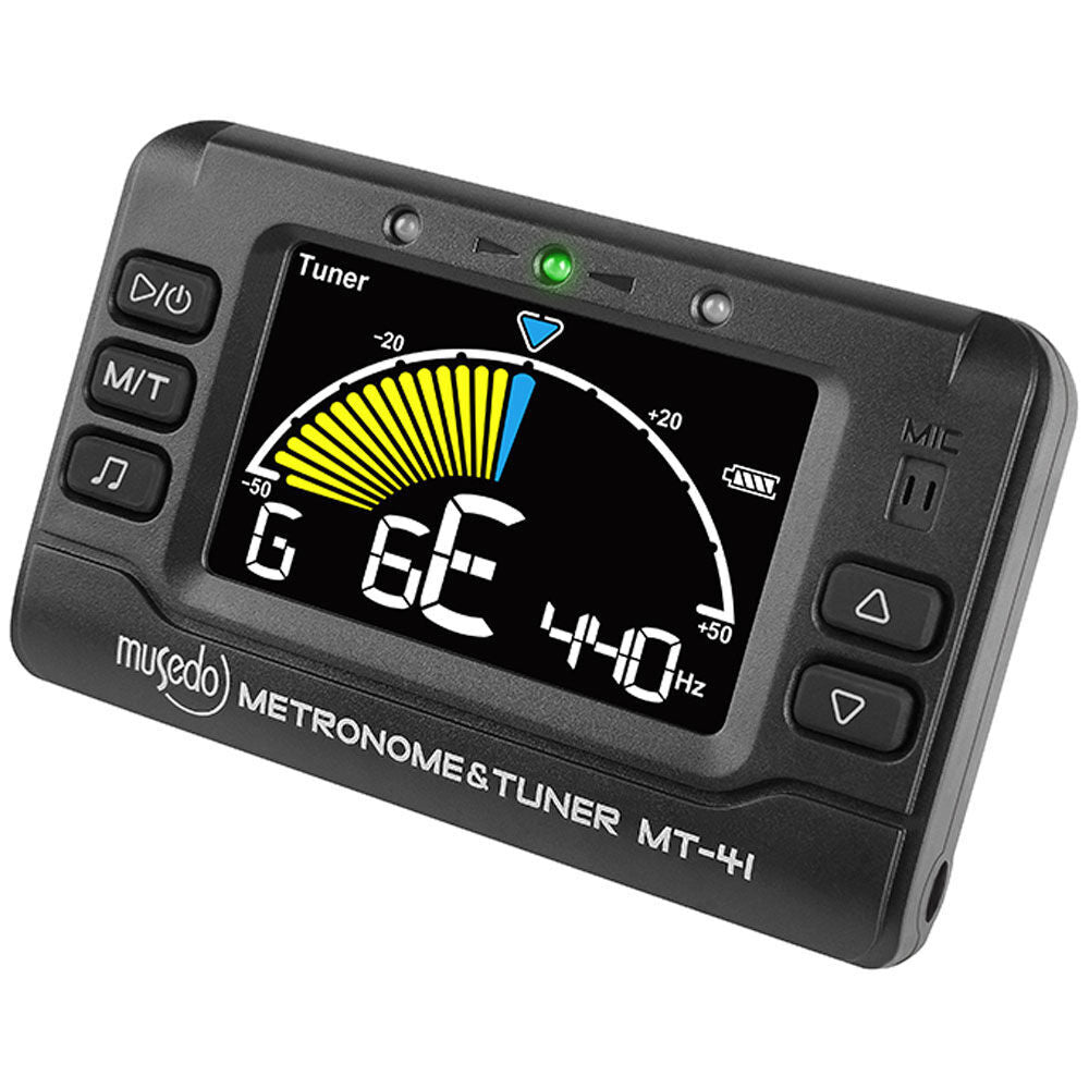 Musedo MT41 Digital Metronome and Chromatic Tuner with Backlit Screen — view 5