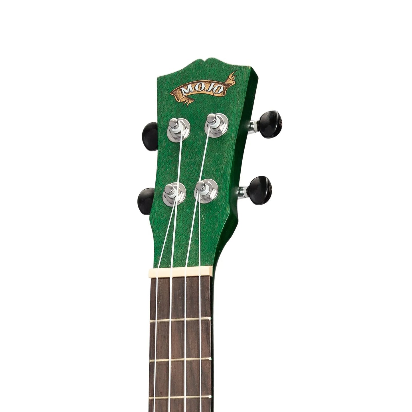 Mojo Colour Series Tenor Ukulele Green - MTU-C66-TGR, Meranti/Nato Construction, Rosewood Fingerboard, 4 Strings, Right Dexterity — view 6