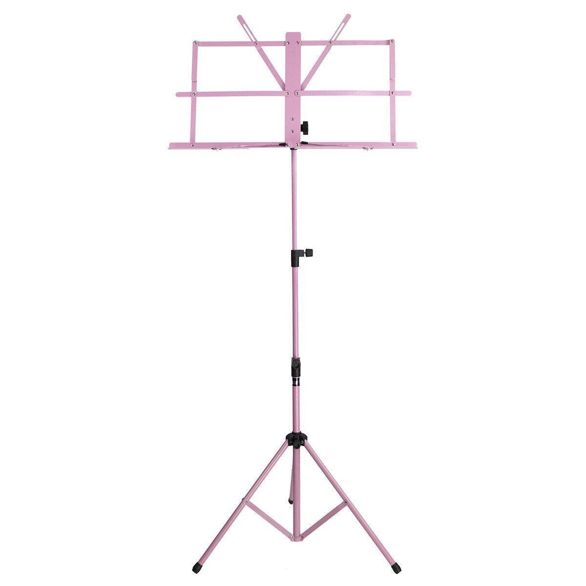 SoundArt Traditional Folding Music Stand (Pink)