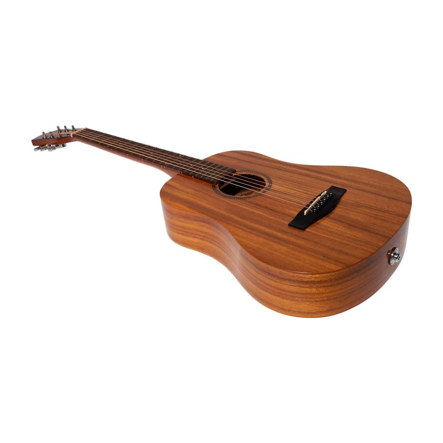 Martinez MZP-BT2G-KOA Acoustic-Electric Babe Traveller Guitar Natural Gloss Koa — view 3