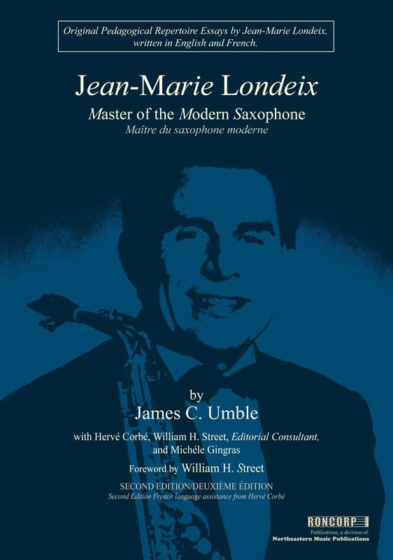 Jean-Marie Londeix - Master Of The Modern Saxophone Softcover Book (Saxophone)