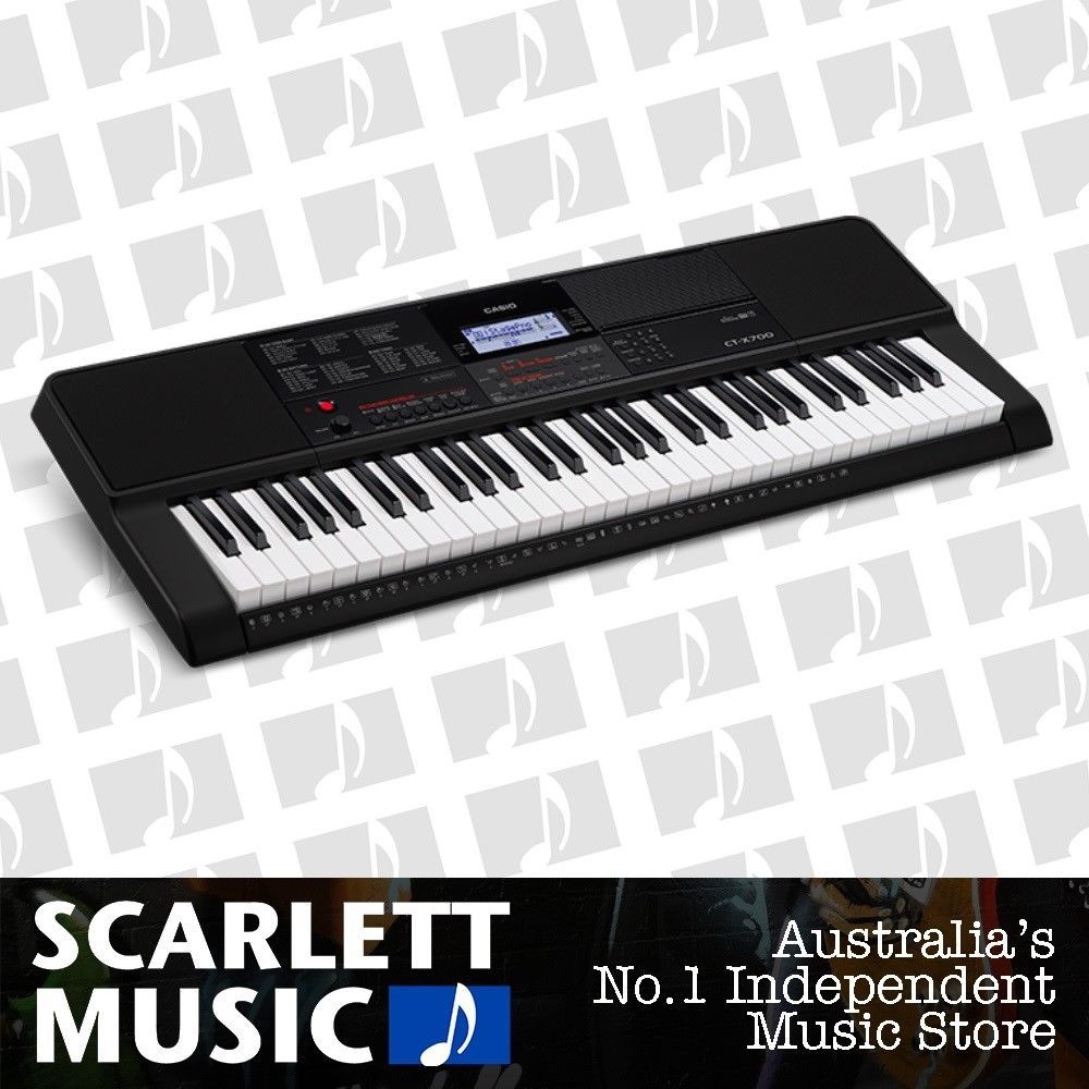 Casio CT-X700 61 Note Keyboard *UPDATE OF CTK-4400* w/ 5 Years Warranty w' Stand — view 2