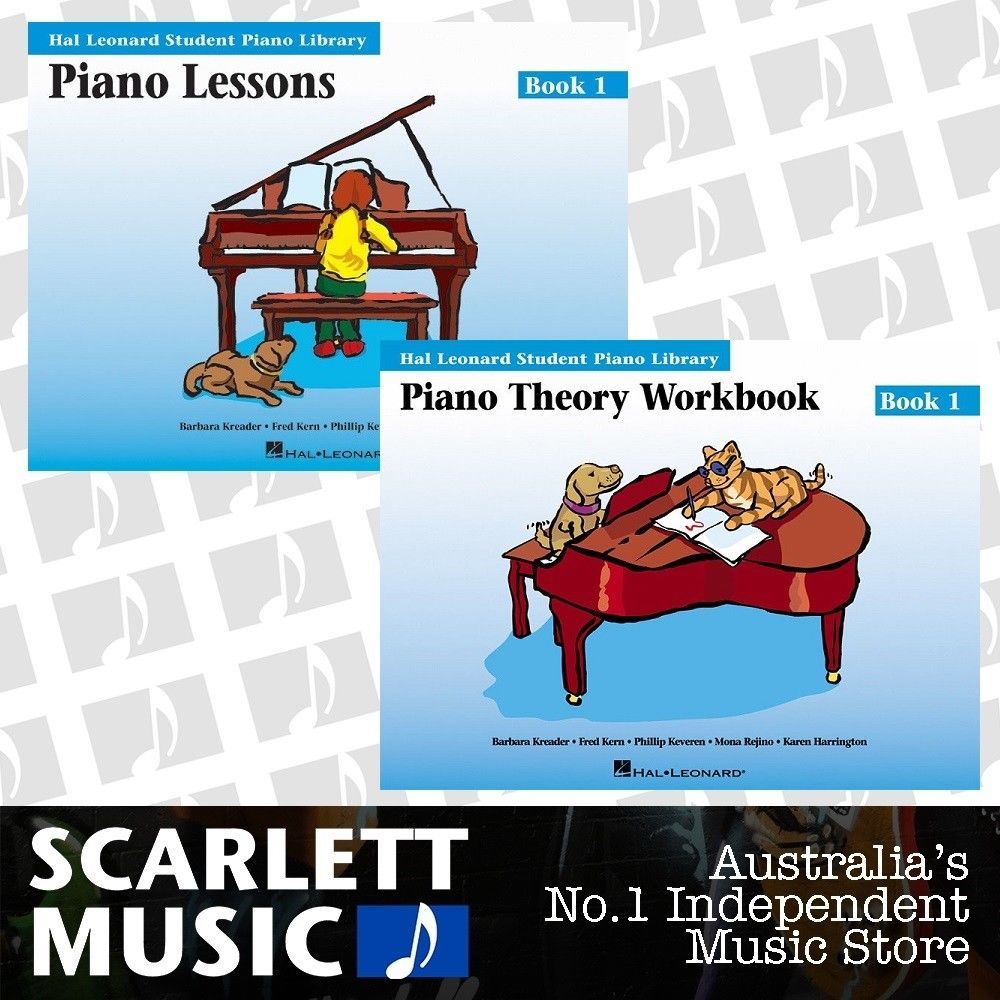 Hal Leonard Student Piano Library Lesson And Theory 1 Book Bundle Book