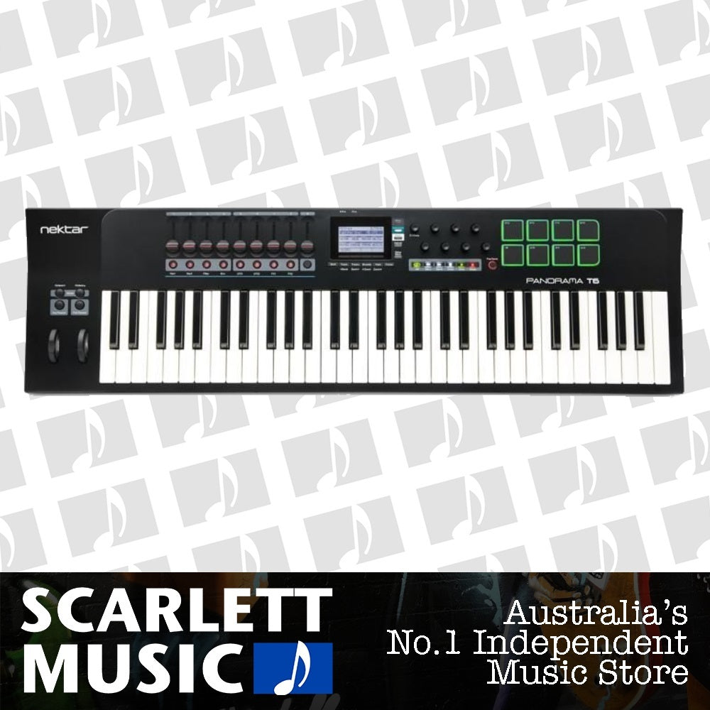 Nektar Panorama T6 ( T-6 ) 61-Key Performance MIDI Controller Keyboard — view 2