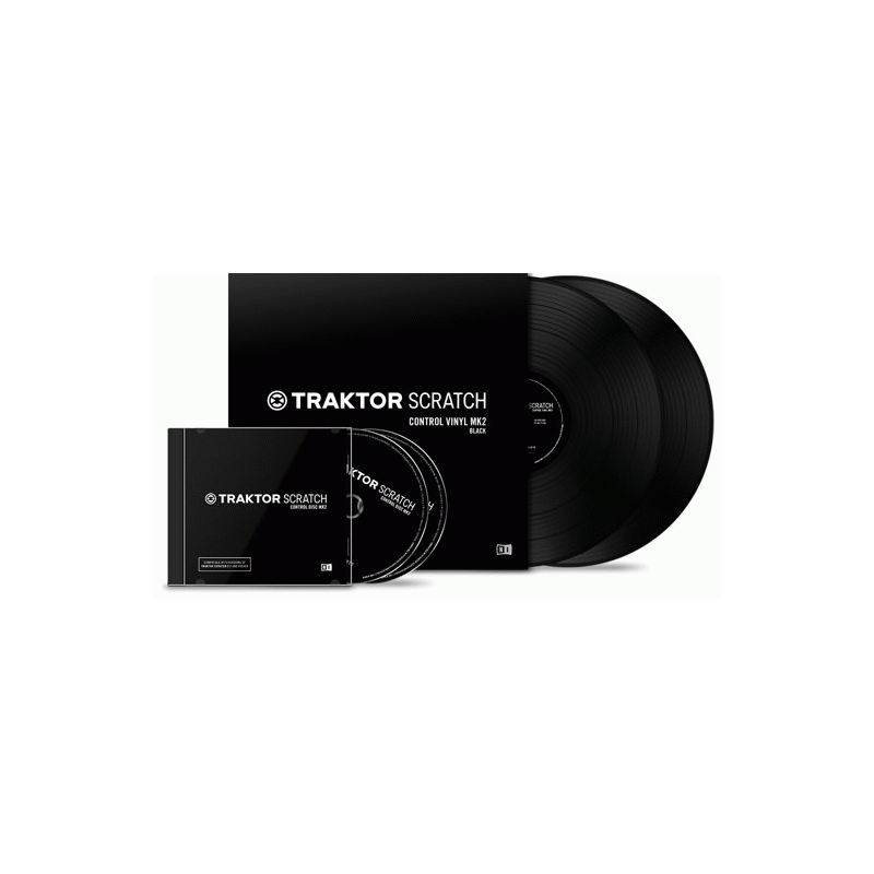 Traktor Scratch Control Vinyl Black MKII