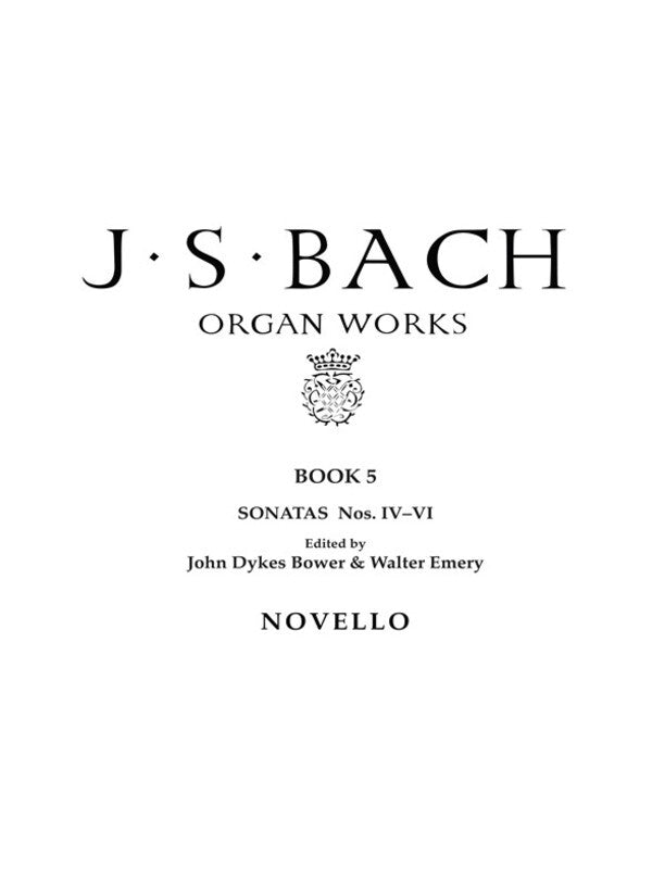 Bach Organ Works Book 5 (Softcover Book)