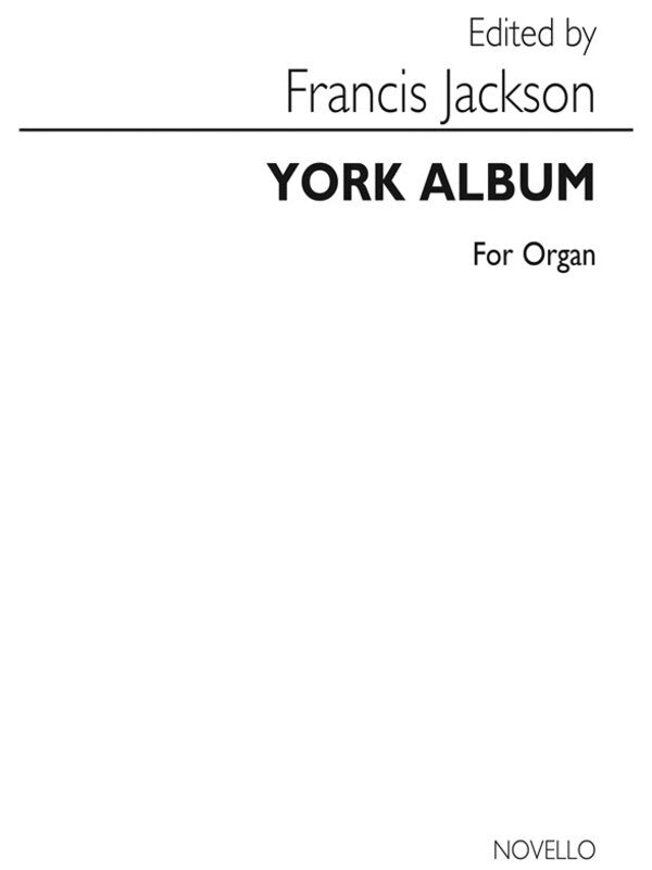 Jackson York Organ Album(Arc) (Softcover Book)