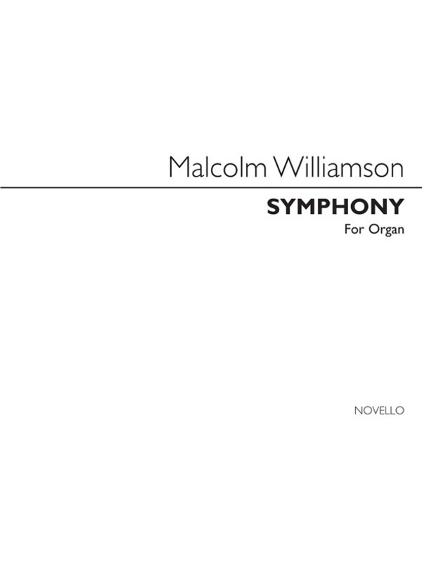 Symphony For Organ (Softcover Book)