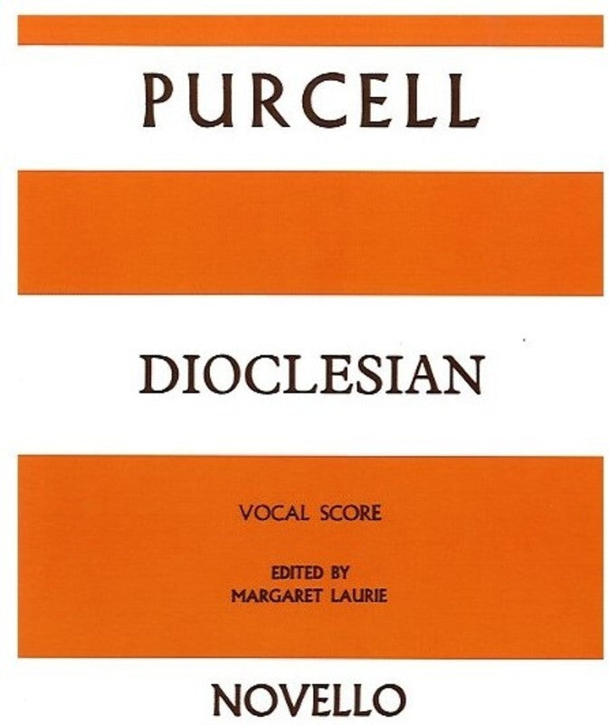 Purcell - Dioclesian Vocal Score
