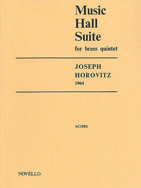 Horovitz Music Hall B/Quintet Score