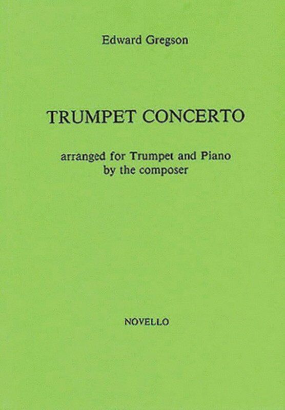 Gregson - Concerto for Trumpet and Piano, Arranged by Edward Gregson, Novello, 1 Page