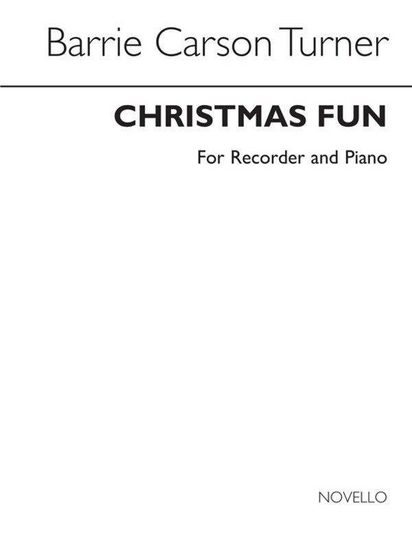 Turner Christmas Fun Book Recorder(Arc) (Softcover Book)