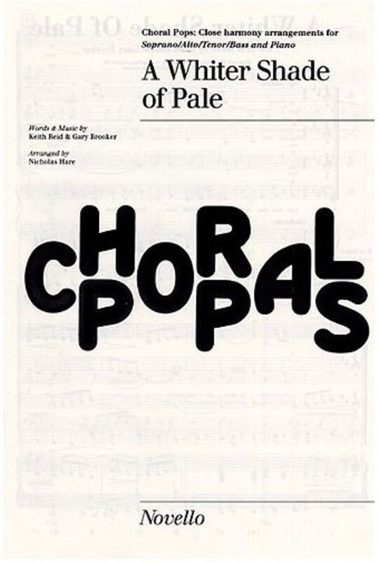 Harum: A White Shade Of Pale SATB/Piano