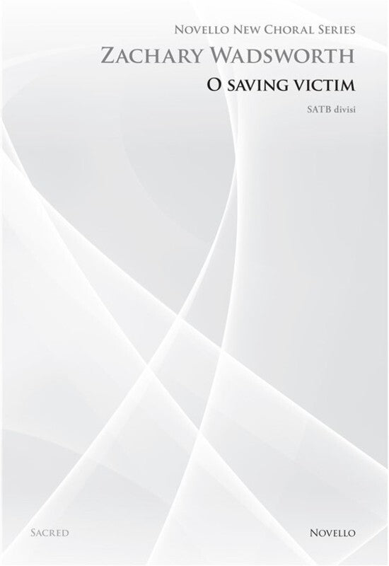 O Saving Victim SATB With Soli
