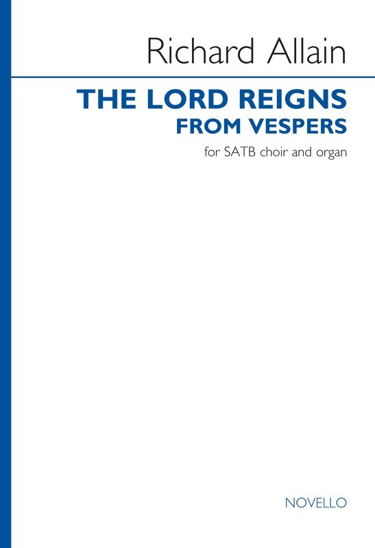 The Lord Reigns From Vespers Satb/Organ Octavo