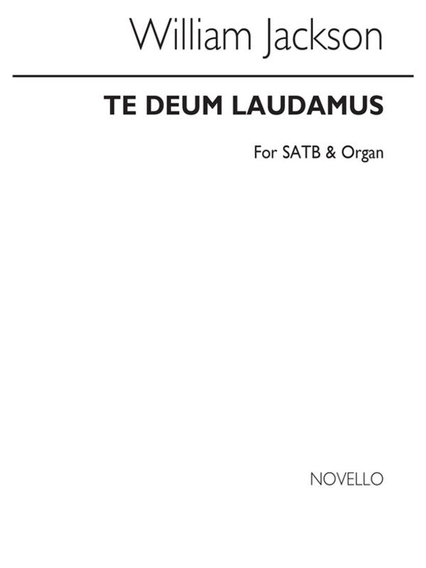 Te Deum Laudamus SATB/Organ