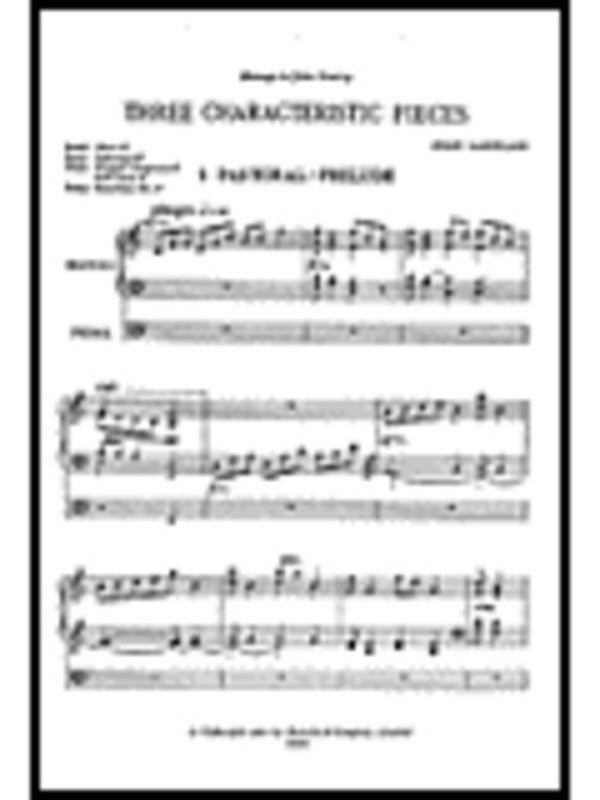 Langlais 3 Characteristic Pieces For Organ (Softcover Book/CD)