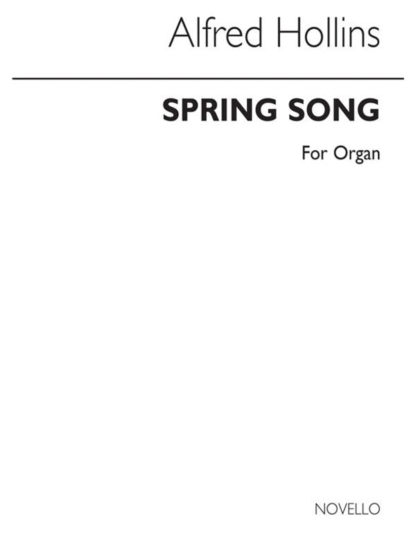Hollins Spring Song Organ(Arc) (Softcover Book)
