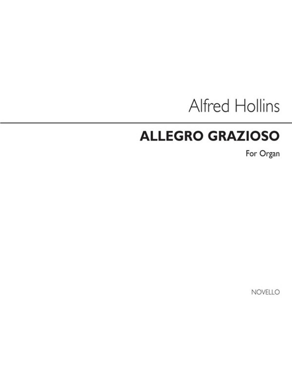 Allegretto Grazioso For Organ (Arc) (Softcover Book)