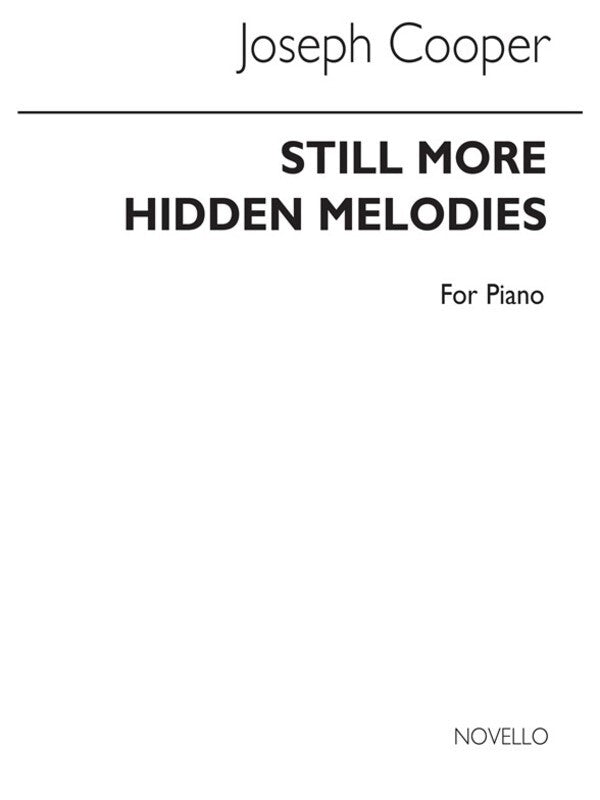 Cooper Still More Hidden Melod.Piano(Arc) (Softcover Book)