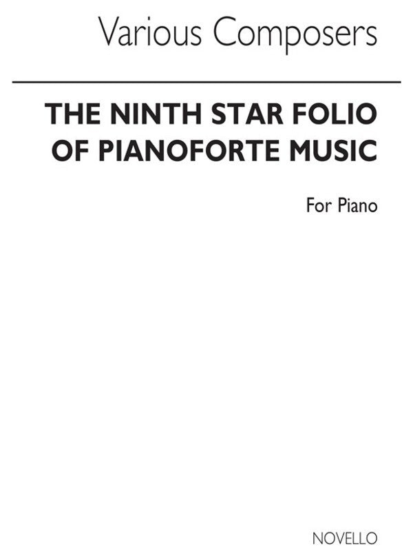 Ninth Star Folio Of Piano Music (Softcover Book)
