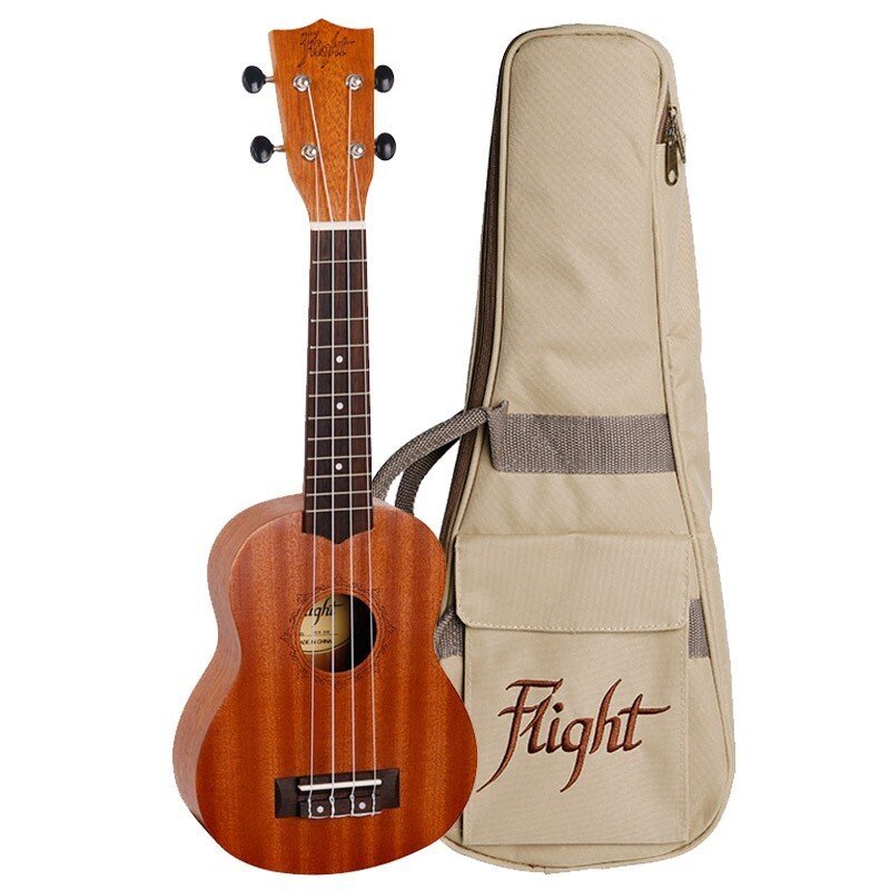 Flight NUS310 Soprano Ukulele with Bag (Flight Natural Series)