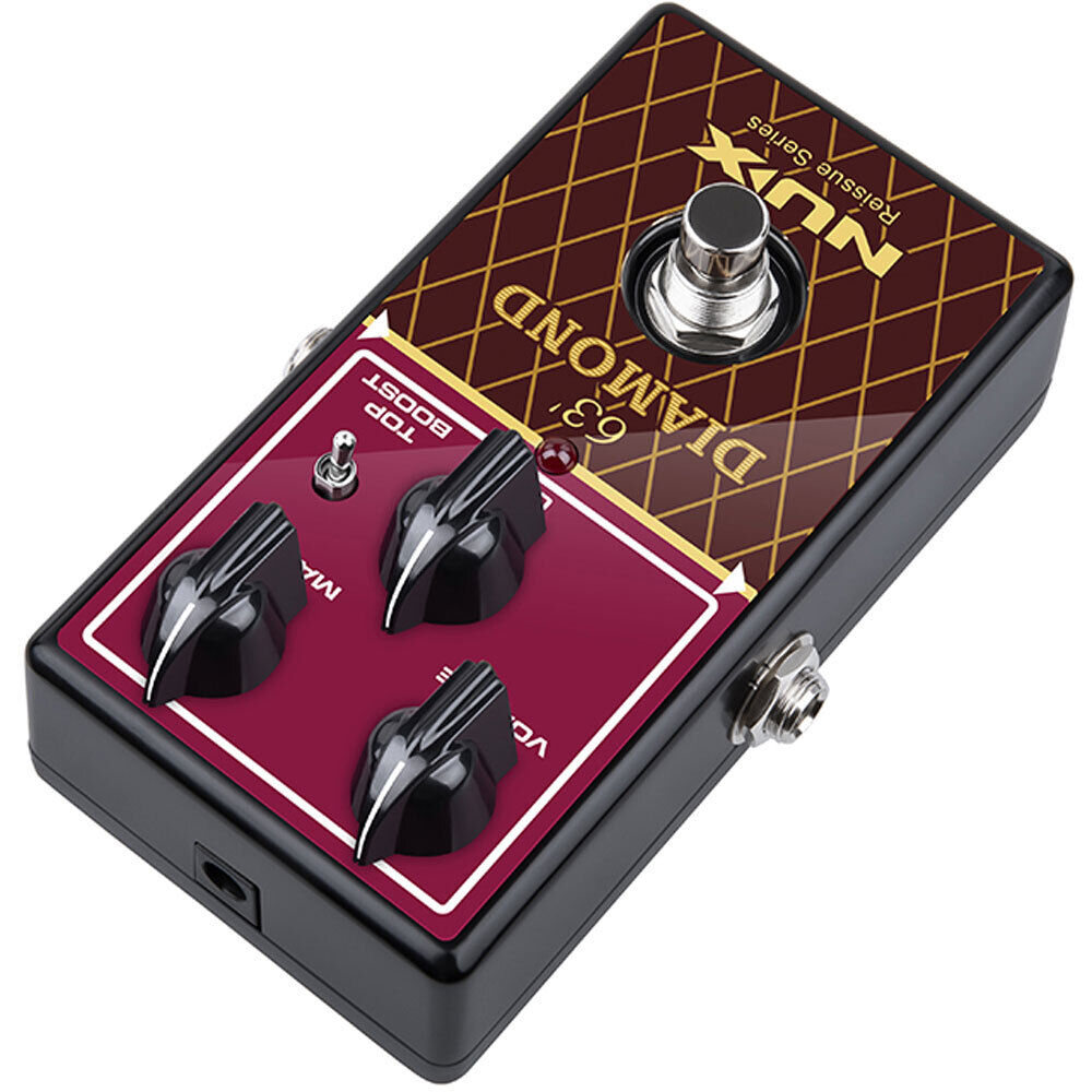 NU-X Reissue Series '63 Diamond Overdrive Effects Pedal — view 6