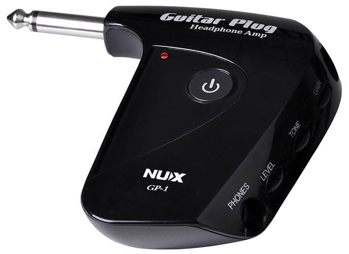 NU-X GP-1 Analog Series Guitar Plug Headphone Amp with Distortion and AUX Input — view 2