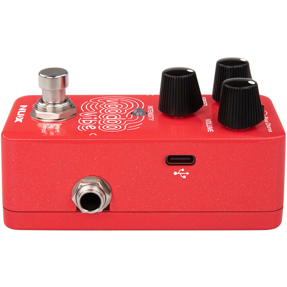 NU-X Mini Core Series Voodoo Vibe Uni-Vibe Effects Pedal with Chorus and Vibrato Modes, Smart Tap Tempo, USB-C for Firmware Updates — view 6