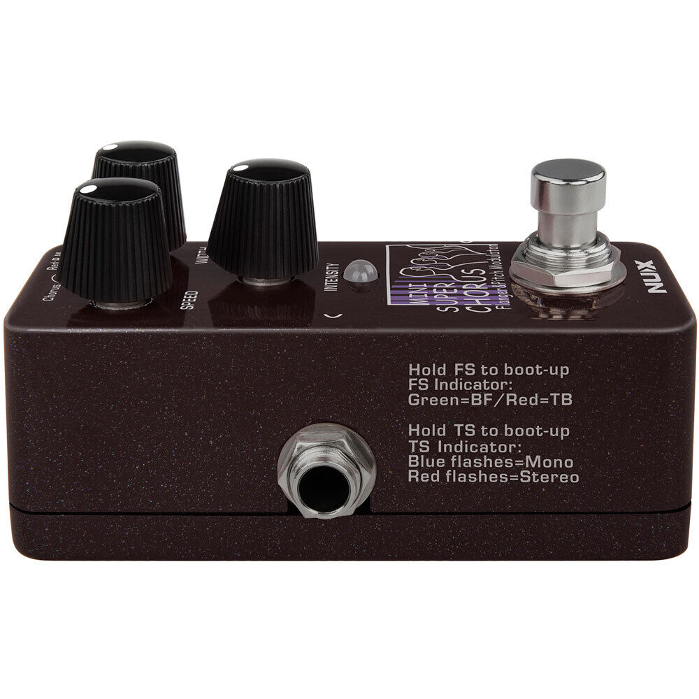 NU-X Mini SCF Super Chorus, Flanger & Pitch Modulation Effects Pedal — view 6