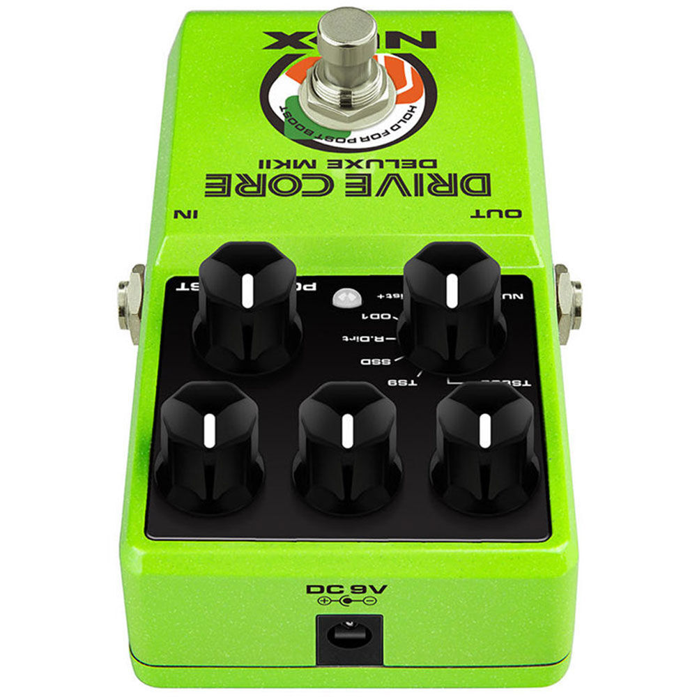 NU-X Core Stompbox Series Drive Core Deluxe MKII Overdrive Effects Pedal — view 6