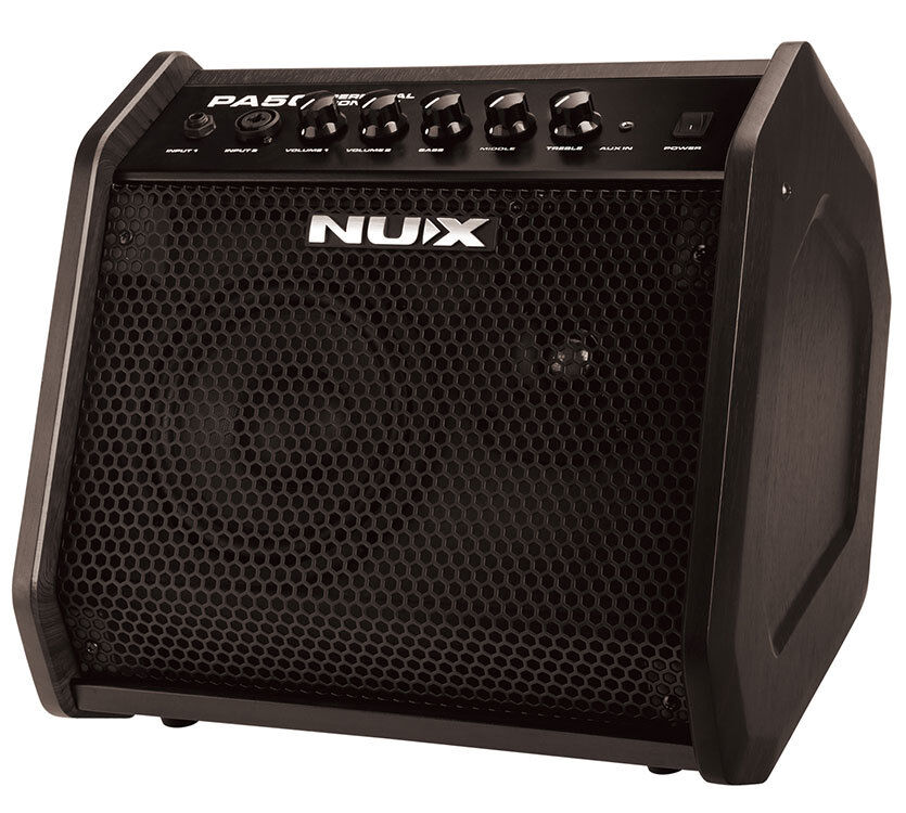 NUX PA-50 50W Personal Monitor Amplifier for Electric Guitar and Acoustic Instruments — view 2