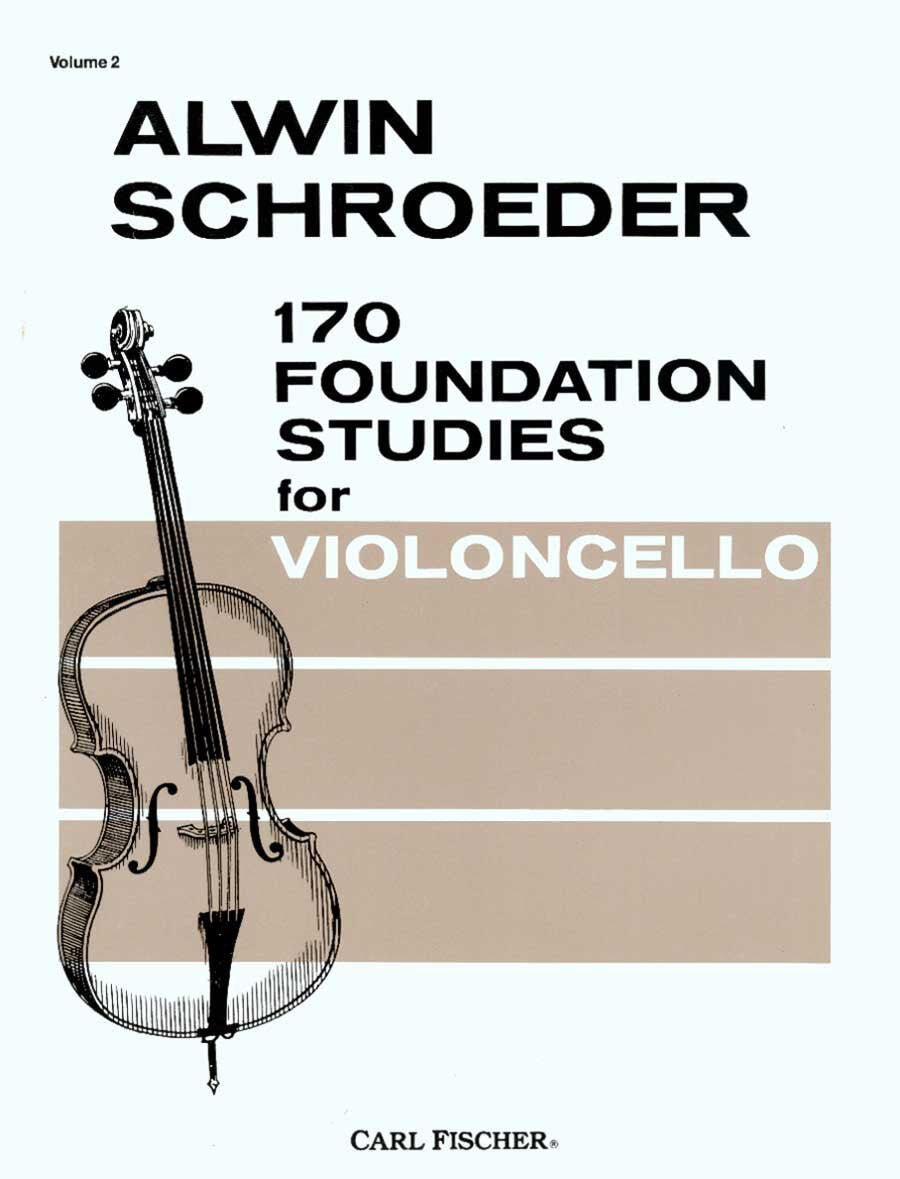 170 Foundation Studies for Cello Vol 2 - Cello Sheet Music