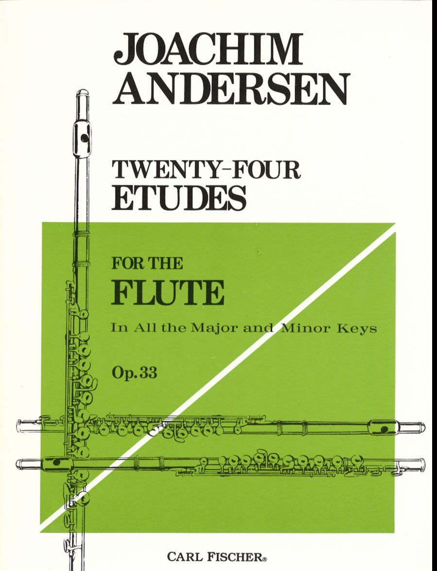 Twenty Four Exercises for the Flute Op 33 - Flute Sheet Music by LKM Music