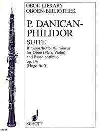 Philidor - Suite Op 1 No 6 B Minor Oboe/Piano (Schott Music)