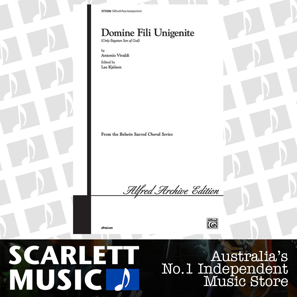 Fili Unigenite Only Forgotten Son Of God SATB — view 2