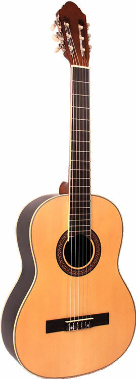 Odessa 4/4 Size Classical Nylon String Guitar Natural Gloss Finish